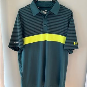 Blueish Green Under Armour Polo